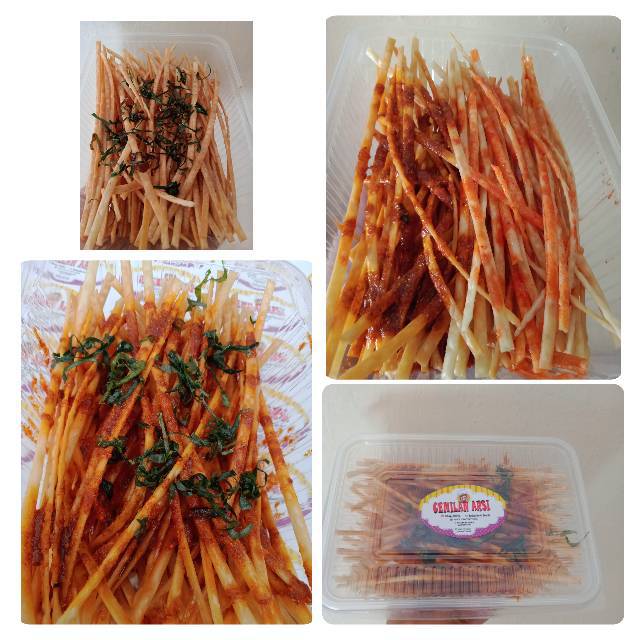 

Mie lidi (Pedas)