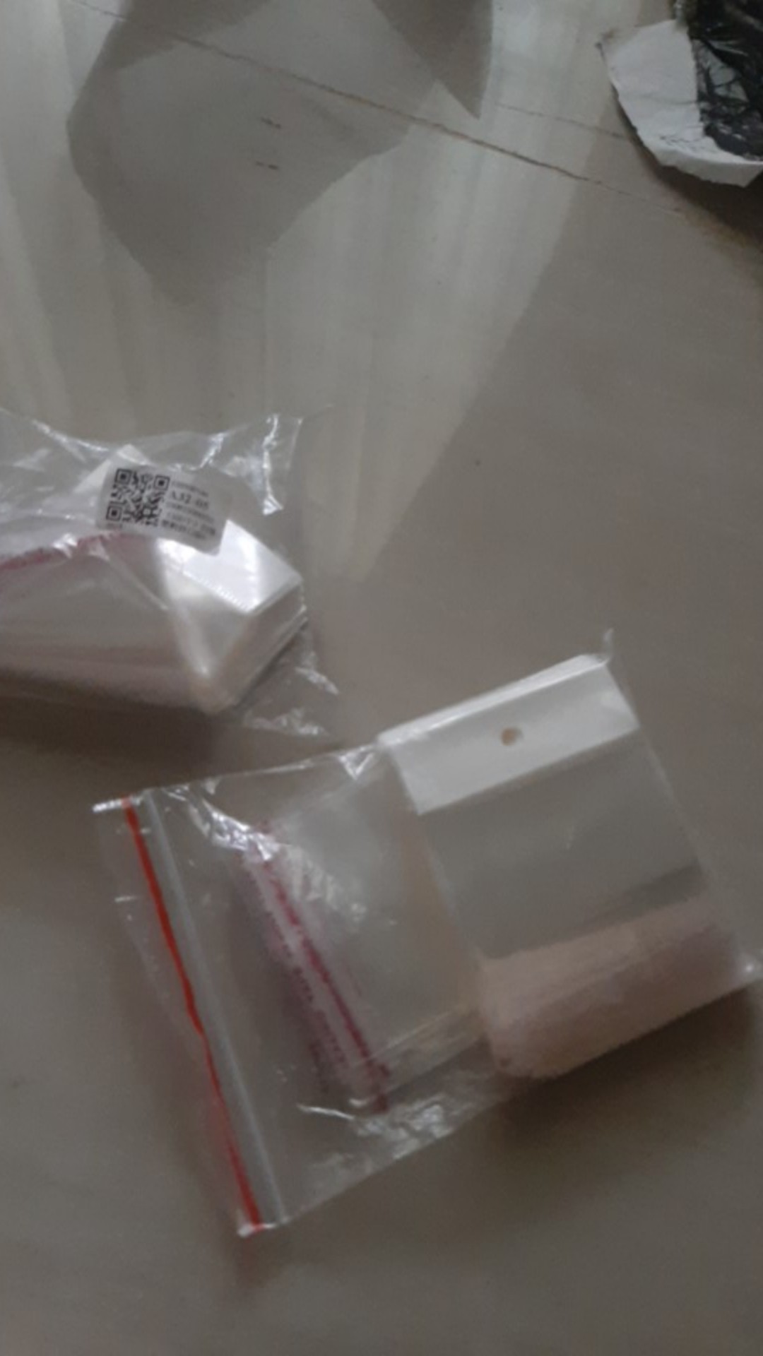 ✿ Inf ✿ 100pcs / Set Kantung Plastik Opp Transparan 6x8cm