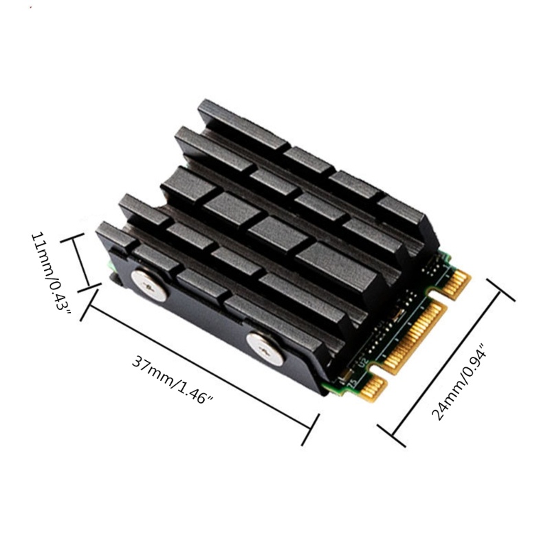 Zzz 2242 Bantalan Pendingin Heatsink Untuk M.2 SSD Hard Drive Power Amplifier Radiato