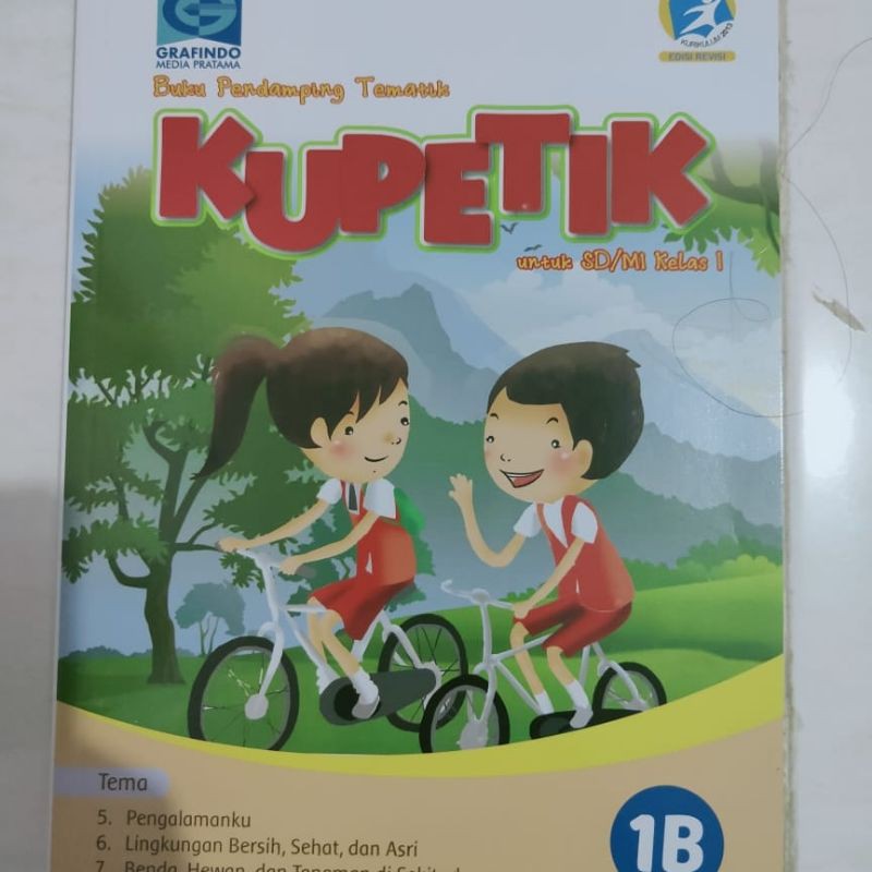 Kupetik SD kelas 1B Buku Pendamping Tematik