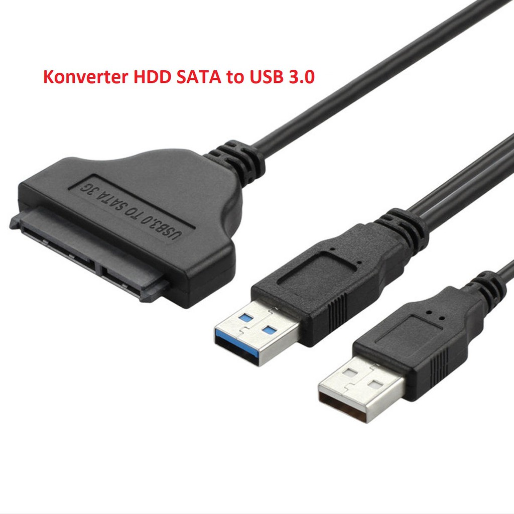 Konverter USB 3.0 to SATA Support Harddisk PC Laptop DVD DVDRW