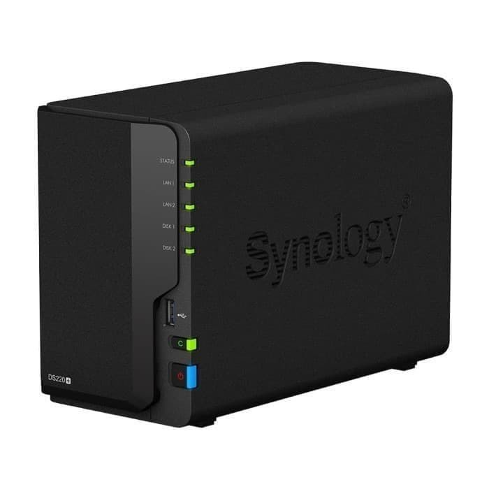 Synology DS 220+ DiskStation 2-BAY NAS Server Storage Cloud DS 220+