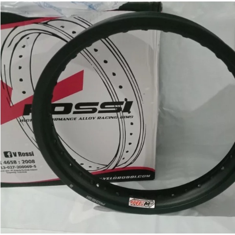 HARGA PERBIJI VELG VELK VELEG PELEK PELEG RING RIM 18 - 160 185 215 300 18X160 18X185 18X215 18X300 BLACK HITAM 36 HOLE W SHAPE ORI ORIGINAL VROSSI ROSSI ASLI