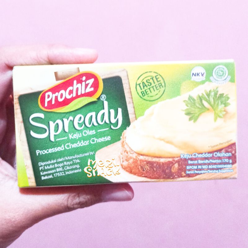 

Prochiz Spready Keju Oles 170gr / Spreadable