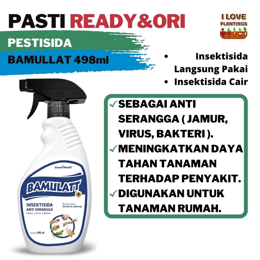 Bamulat Pestisida Untuk Serangga Dan Kutu