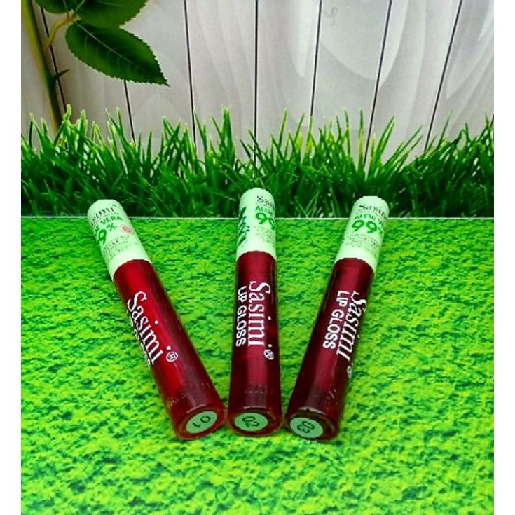 LIPTINT SASIMI 99% ALOEVERA [ ECER BISA 𝐏𝐈𝐋𝐈𝐇 𝐖𝐀𝐑𝐍𝐀 ]