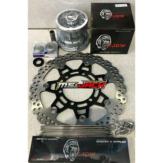 0tromol depan set piringan klx DTracker CJDW komplit siap pakai