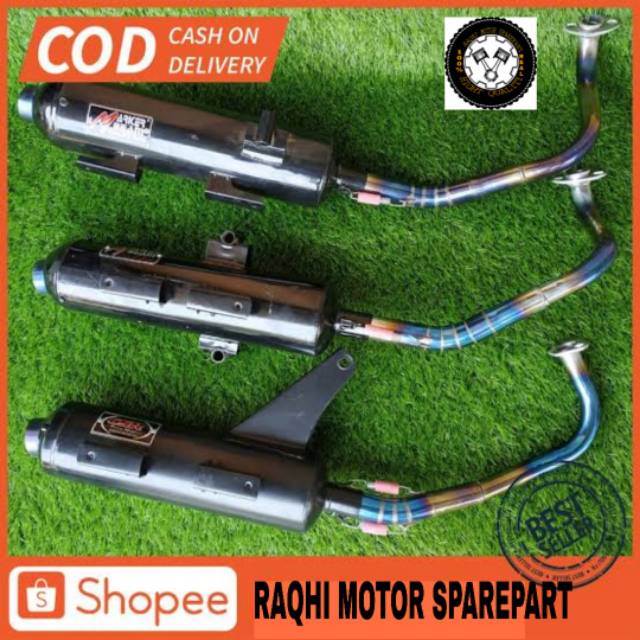 Knalpot Bobokan Tsugi Pelangi Vario 125 Led / Vario 150 Led / Vario 110 Tekno / Vario 125 Old