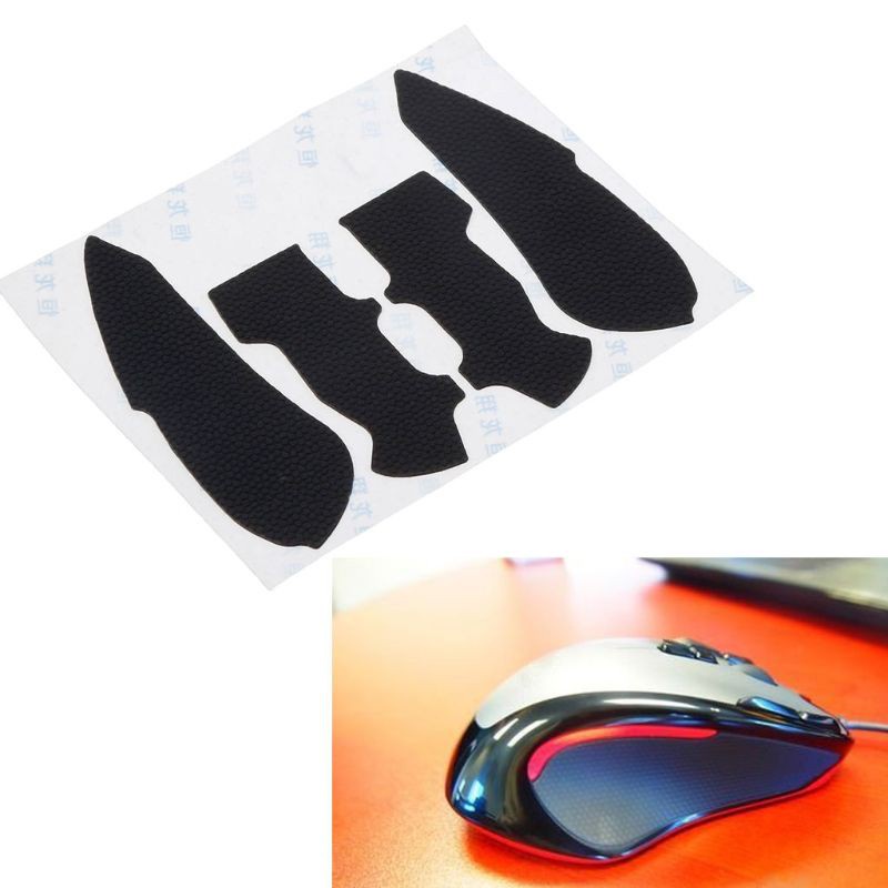 Cre 1 Set Stiker Kaki Samping Mouse Logitech G300 G300S Tahan Keringat