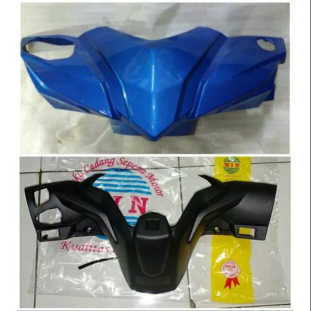 Merk win. Batok depan belakangan Honda Beat fi esp 2015 biru muda