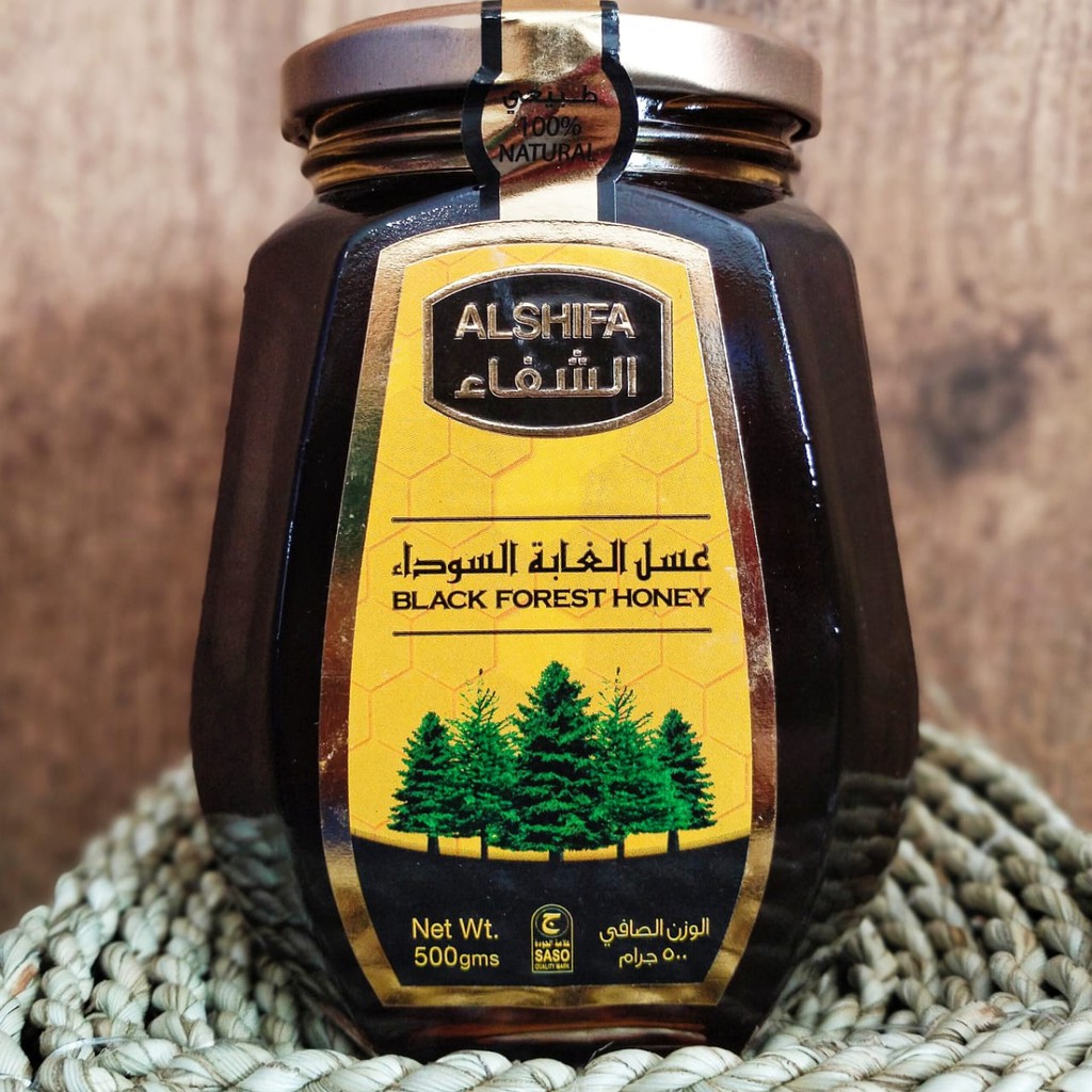 Madu Al Shifa Black Forest Honey Alshifa Madu Hitam Original 500Gr