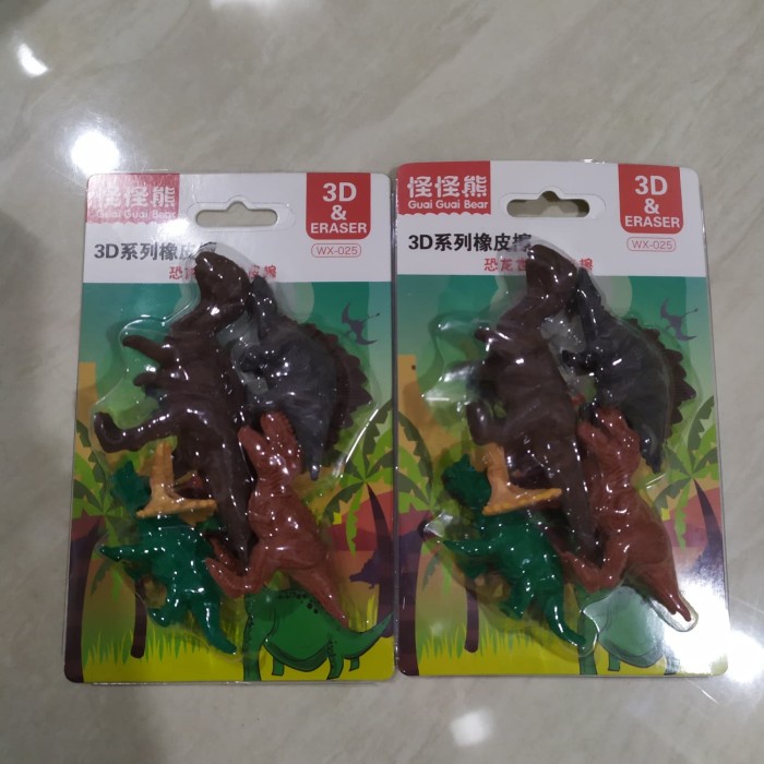 

Bagus Eraser Dinosaurus / Penghapus Lucu / Penghapus Karakter / Souvenir Hot Sale