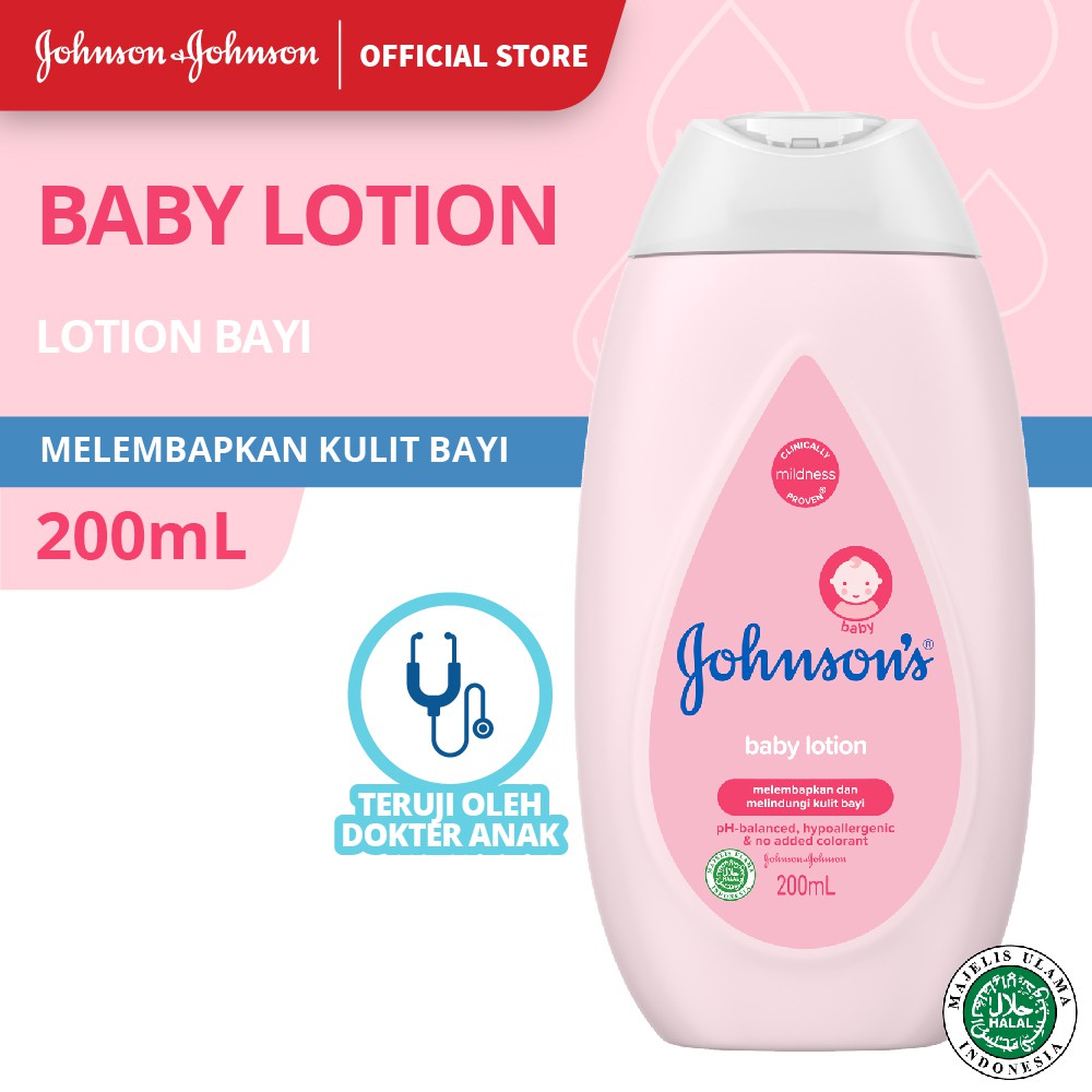 JOHNSON'S BABY LOTION 200ML 0212