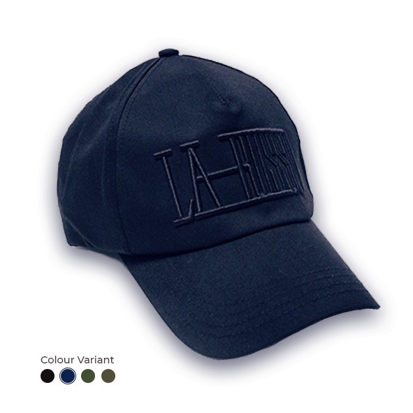 LARUSSO Topi Baseball Pria - Navy Embroidery