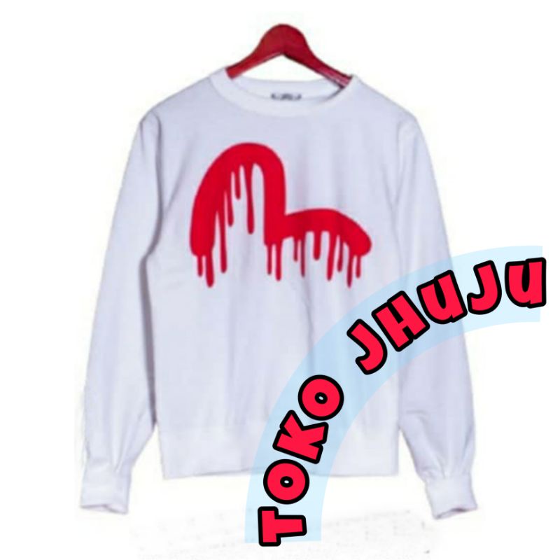 Basic Sweater Treasure Kim Doyoung style Veterano Red Print