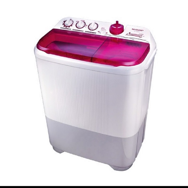 Mesin Cuci Sharp Aquamagic Mesin Cuci ES-T95CR Twintub Mesin Cuci [Low Watt/Super Aquamatic]