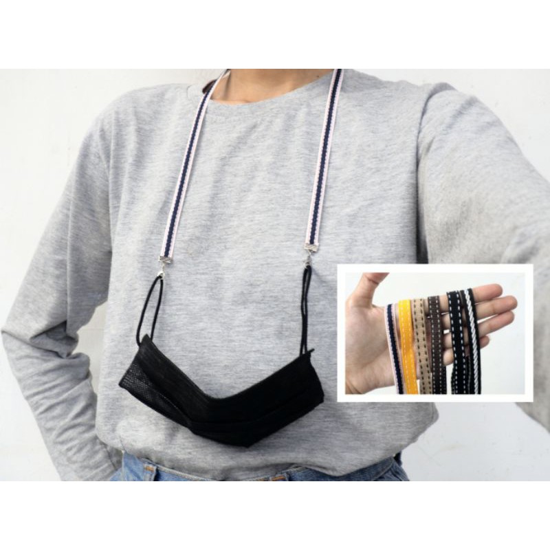 STRAP MASKER KALUNG MASKER GANTUNGAN MASKER GAYA KOREA