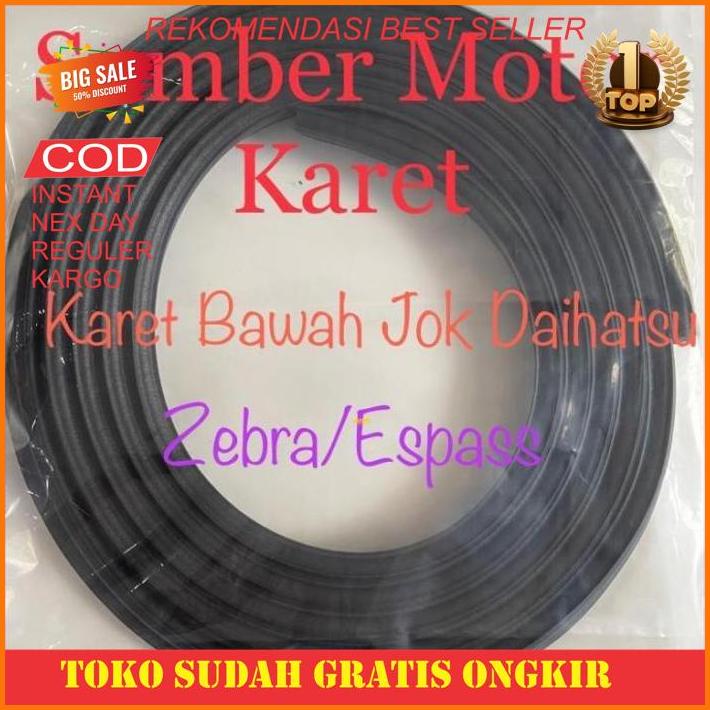 Sparepart Mobil Karet Bawah Jok Daihatsu Espass/Zebra New Produk Rekomendasi