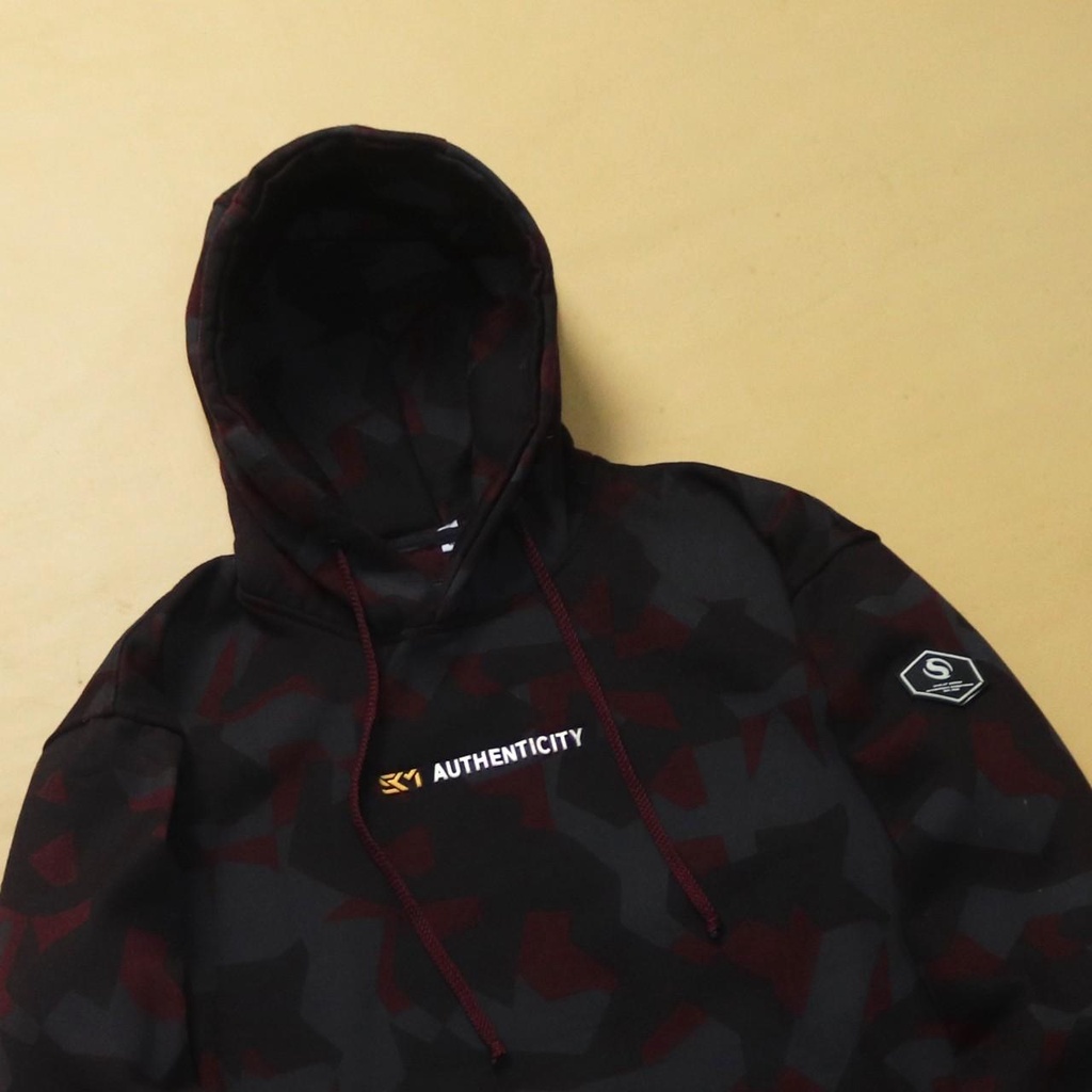 JAKET HOODIE SKM CAMO MOTIF LORENG - LORENG UNISEX PREMIUM GOOD HOODIE PRIA QUALITY