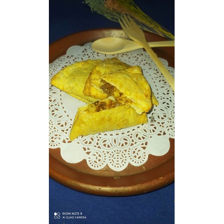 

samosa macaroni bolognese