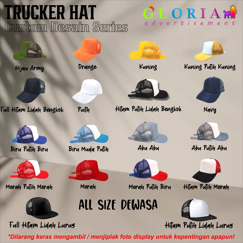 TOPI BLINK 182 TRUCKER