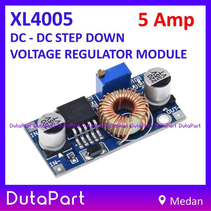 XL4005 5A Adjustable DC-DC Step Down Bulk Converter DC Module LM2596