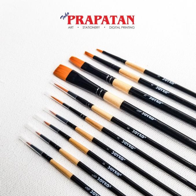 

SALE Kuas Joyko BR-9 / Joyko Round Brush / Kuas Lukis Joyko Set 10/CAT AKRILIK SET/CAT AKRILIK SET 24 WARNA/CAT AKRILIK PASTEL/CAT AIR/CAT AIR LUKIS SET/CAT AIR GIOTTO/KUAS LUKIS 1 SET/KUAS LUKIS KECIL/KUAS LUKIS LENGKAP/KANVAS LUKIS/KANVAS LUKIS