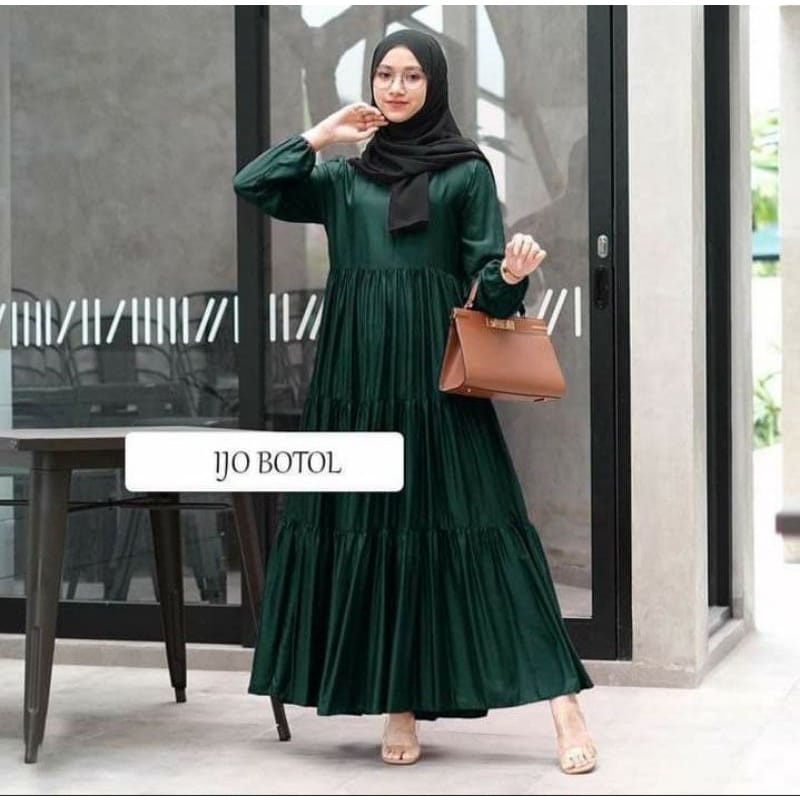 HANUM DRESS LUNARA AMARA GAMIS WANITA