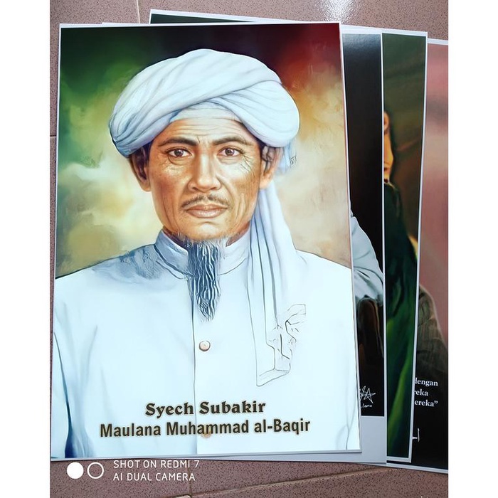 BISA COD POSTER UK: ARTPAPER 310G 32X47CM SYECH SUBAKIR