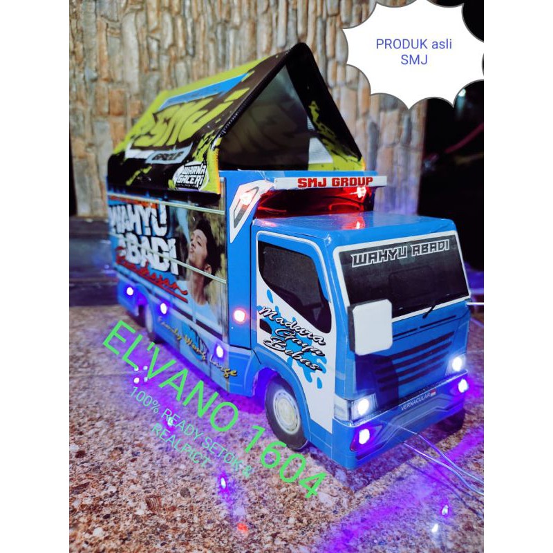miniatur truk oleng mania wahyu abadi..