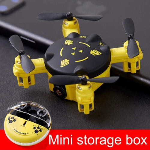 Mainan Mini Drone Remote Control Quadcopter Helikopter RC Mainan Anak - Kuning