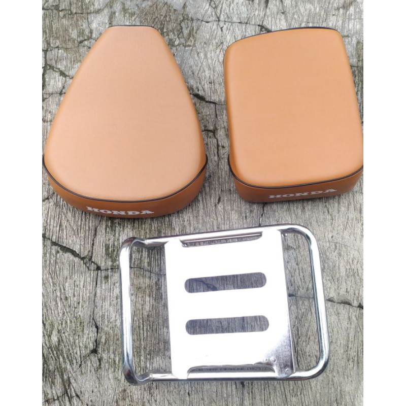 Jok pisah honda c70 warna coklat