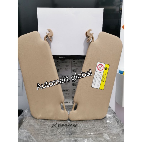 sun visor Mitsubishi xpander 1set original