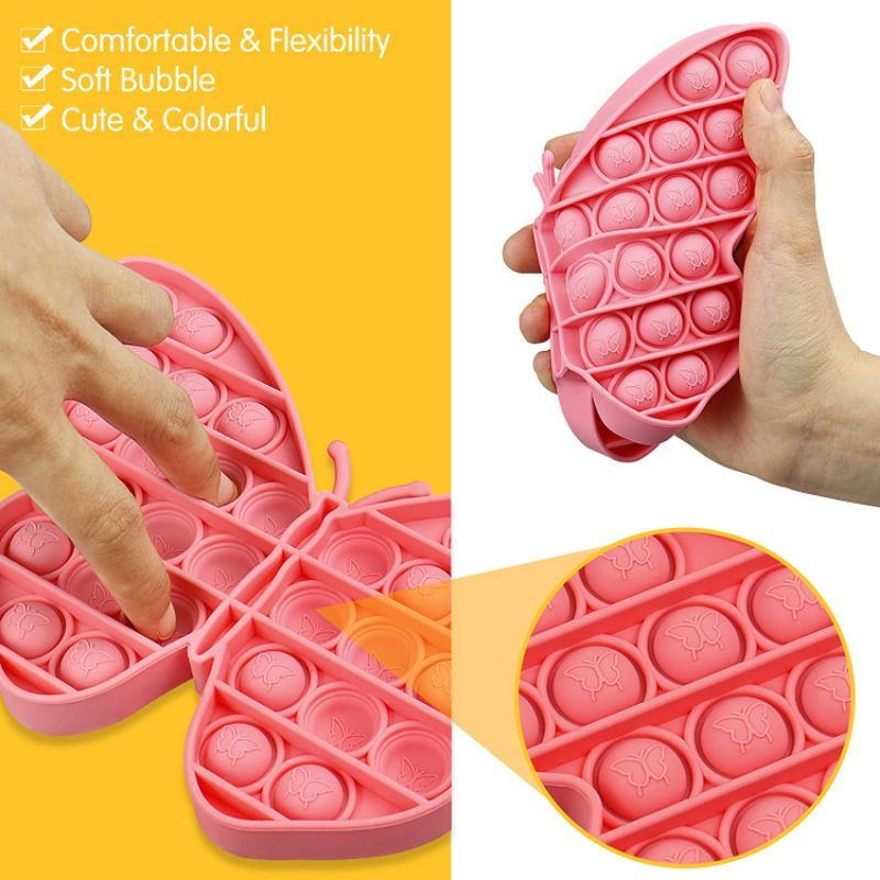 Pop It Fidget Toy Mainan Anak Tekan Gelembung Bubble Push Pop it-7