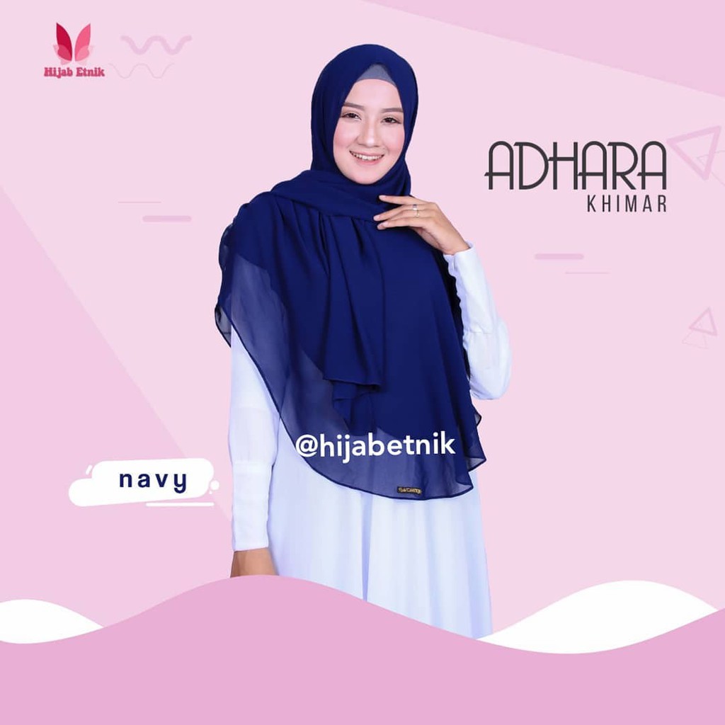 Hijab Etnik Khimar Adhara Shopee Indonesia