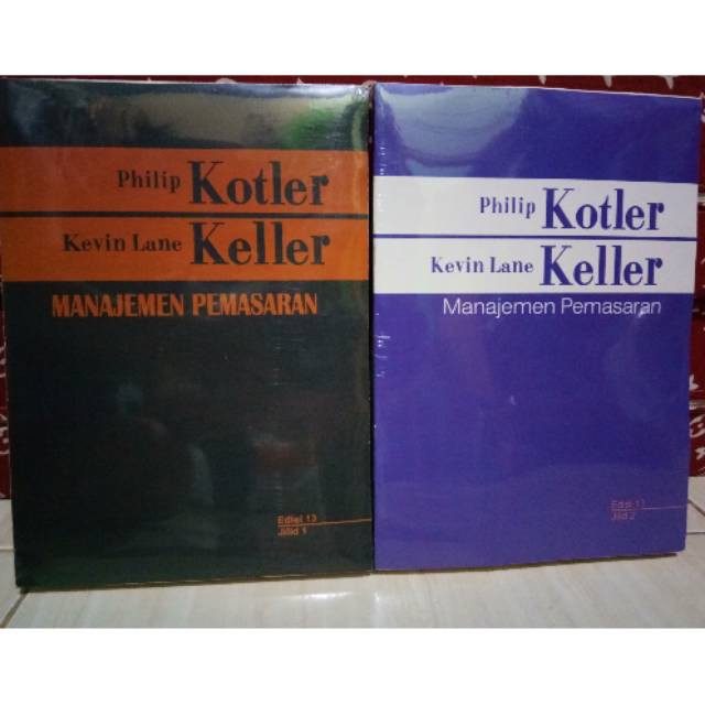 Paket 2 Buku Manajemen Pemasaran Edisi 13 Jilid 1 2 Philip Kotler Dan Kevin Lane Keller Shopee Indonesia