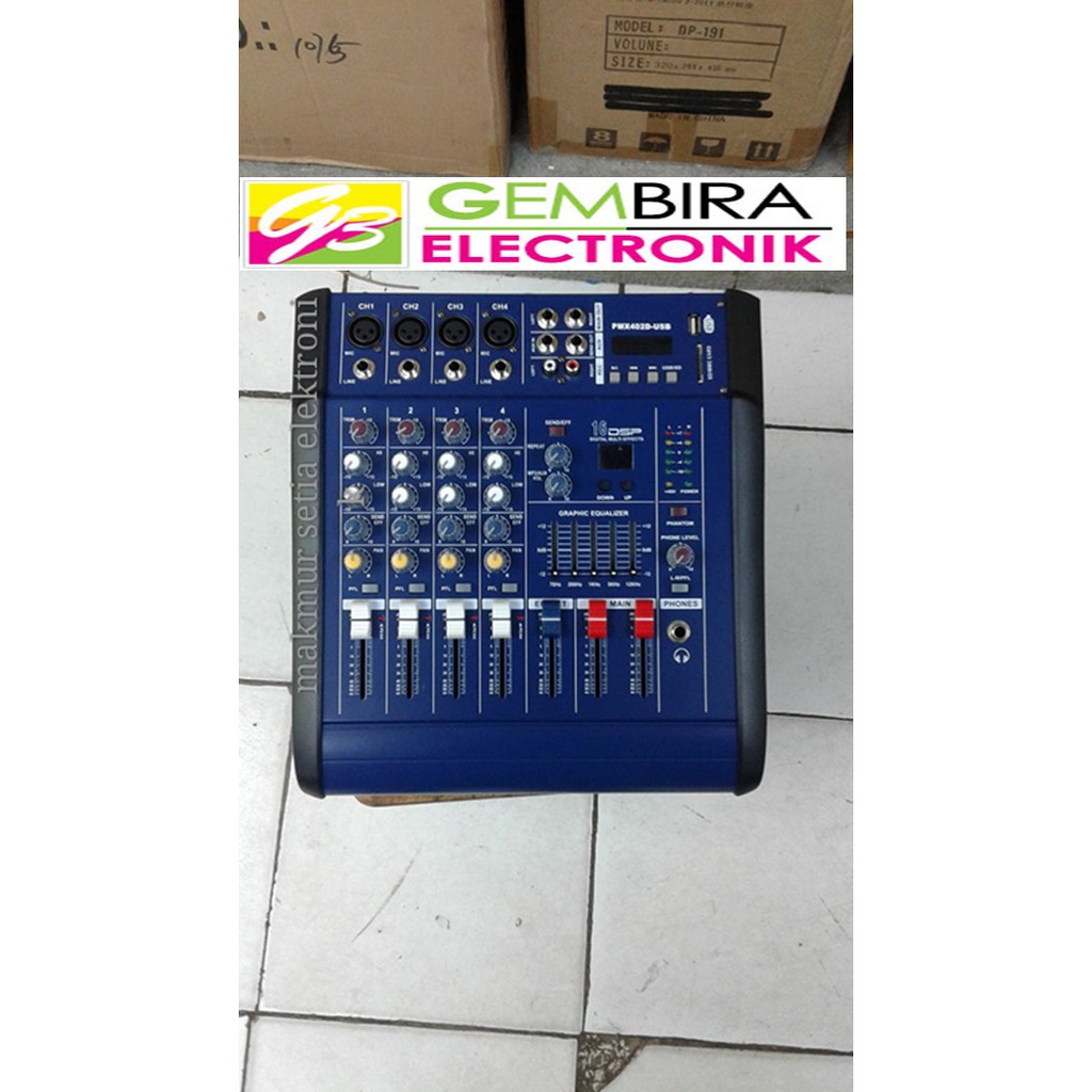 Power mixer atl 4 channel PMX-402D