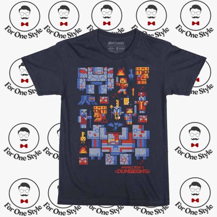 KAOS ANAK MINECRAFT DUNGEON - tshirt roblox Dungeon - baju roblox minecraft -  kaos anak minecraft