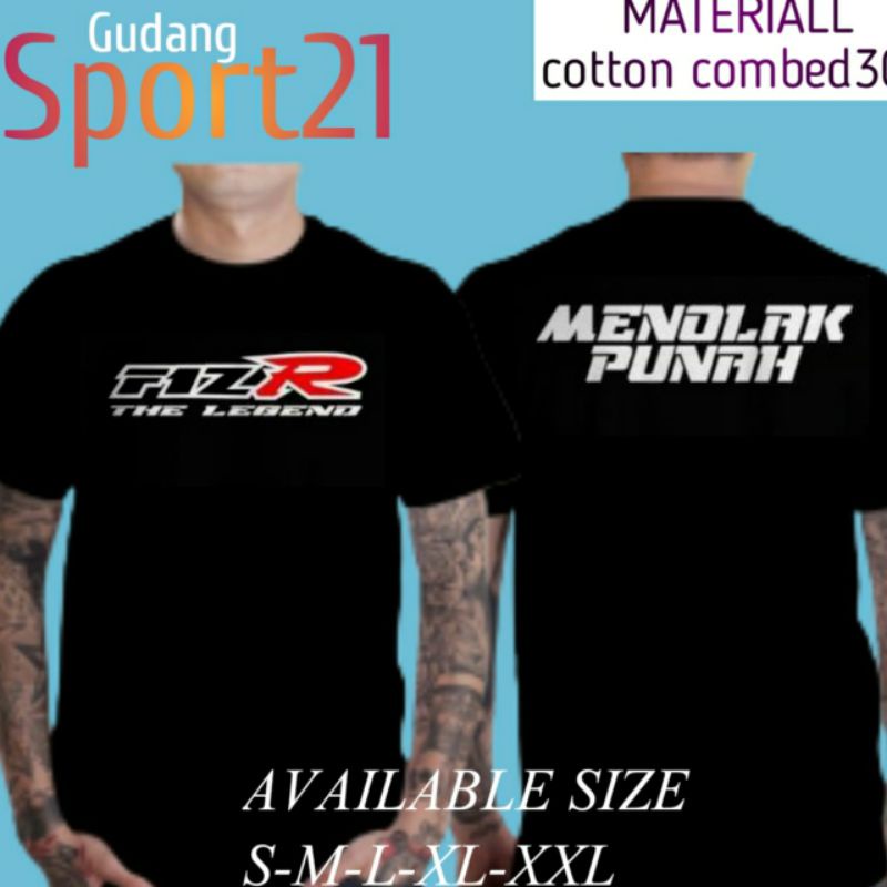 kaos baju yamaha Fiz R menolak punah kaos otomotif