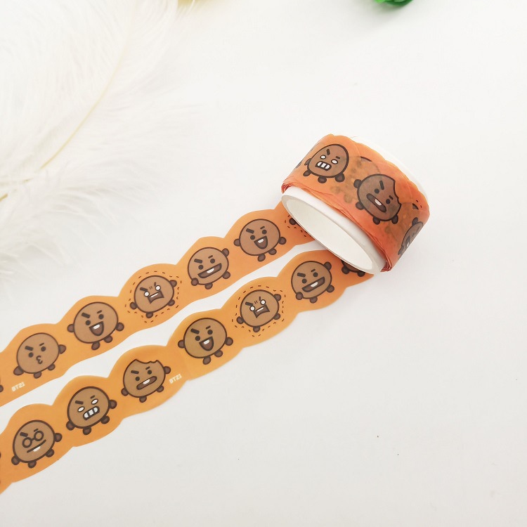 Bts Washi Tape Emoji Tape Masking Scrapbook Stiker DIY Diary