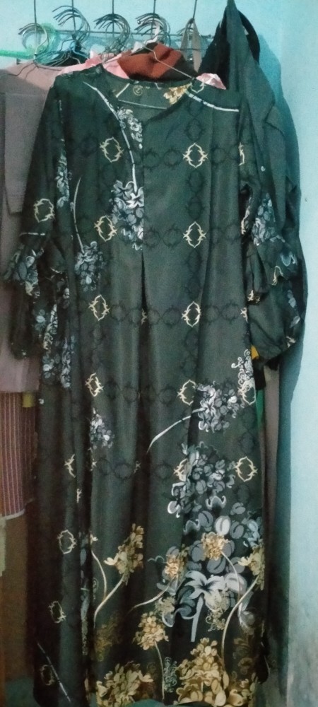 Gamis Ariana Maxi Motif | Fashion Muslim Wanita | Dress Muslim Wanita Busui Friendly All Size