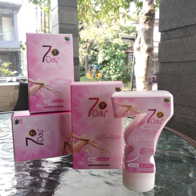7-Day Whitening Original 100% / 7-Day Whitening L-Glutathione