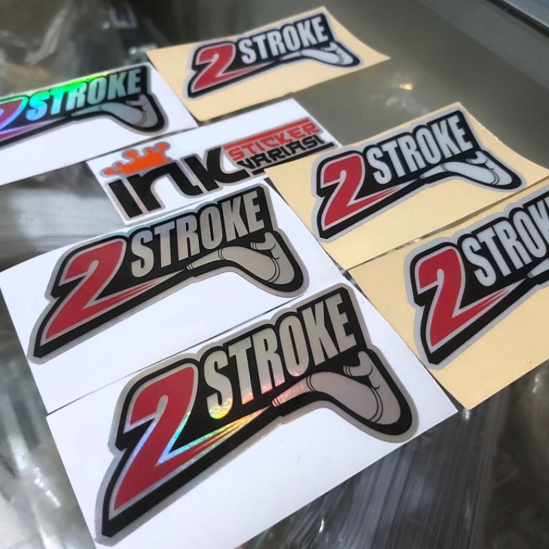 STICKER 2STROKE PRINCUT