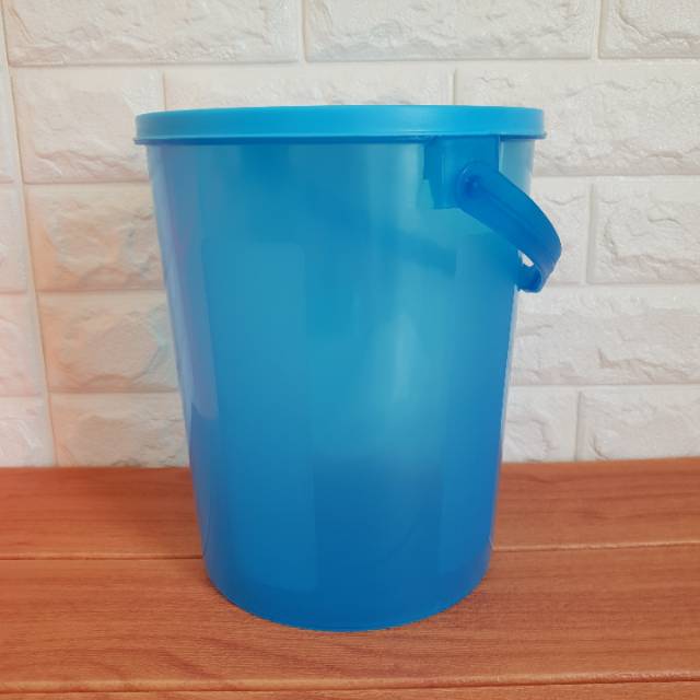 Toples Gagang 6 Liter / Toples Plastik Bulat Gagang / Warna Warni / Toples Murah