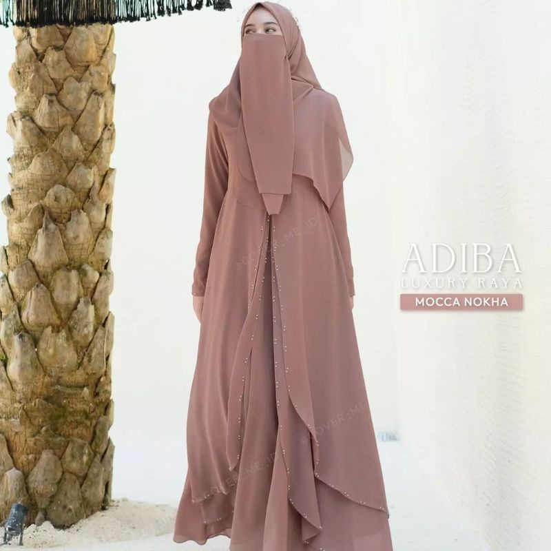 Adiba Luxury Raya ORI Cover me matt babydoll armani import mix crystal presciosa import grade A mix 