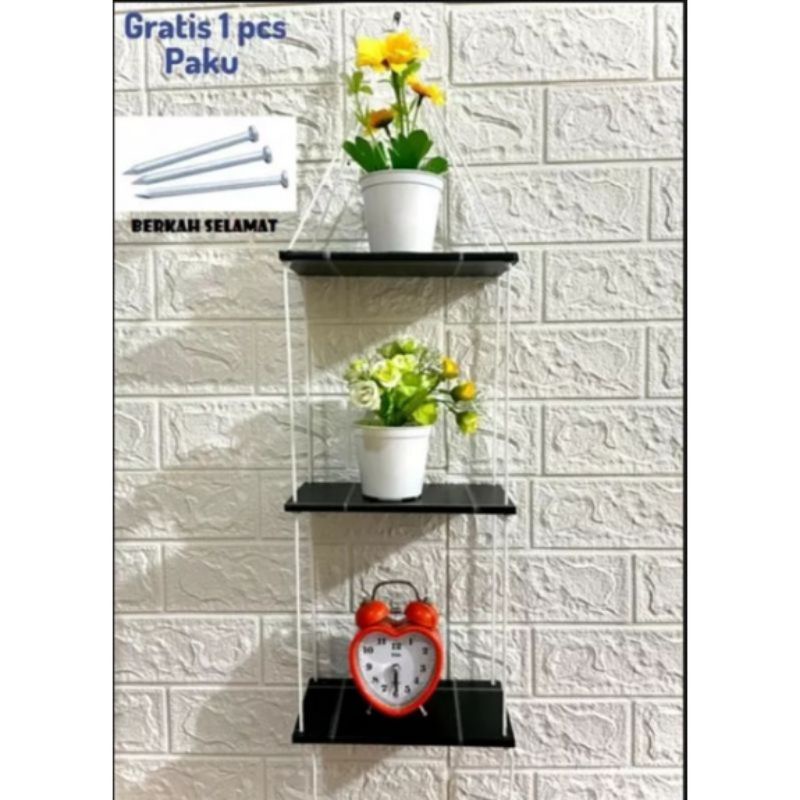 Z3 Rak bunga Gantung / Hiasan Dinding Gantung / Pajangan gantung / rak bunga