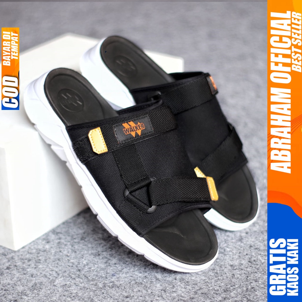 Sandal Casual Pria Sandal Slide Pria Sendal Selop Cowok Fashion Terbaru Keren