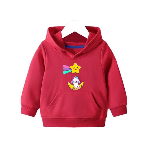 HOODIE ANAK UNICORN MOON SWING SWEATER MURAH