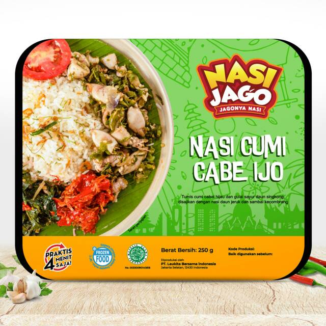 

Nasi cumi cabe ijo