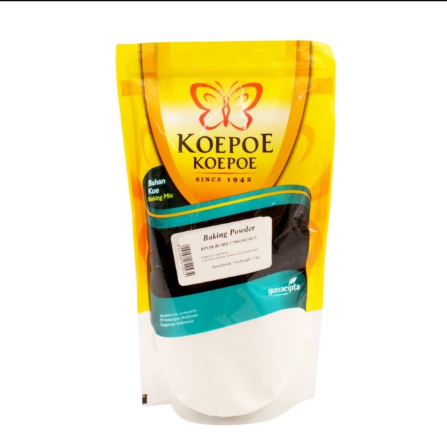 

KOEPOE-KOEPOE BAKING POWDER 1KG (Pengembang Kue)